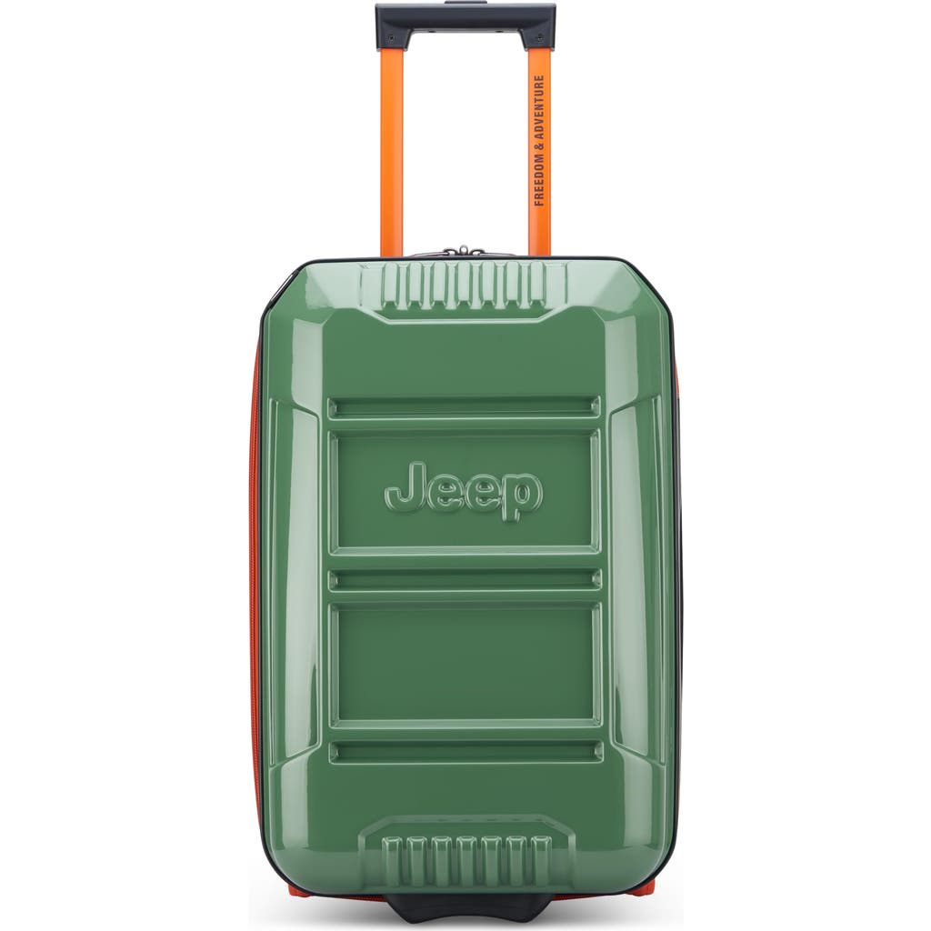 JEEP JH003B 21" Carry On Hardside Expandable Luggage with Two Wheels in Elm Green  product