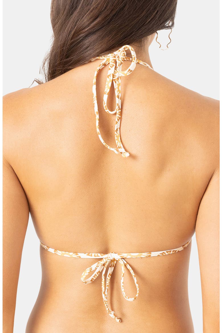 Sunshine State of Mind Reversible Triangle Bikini Top, Alternate, color, MULTI