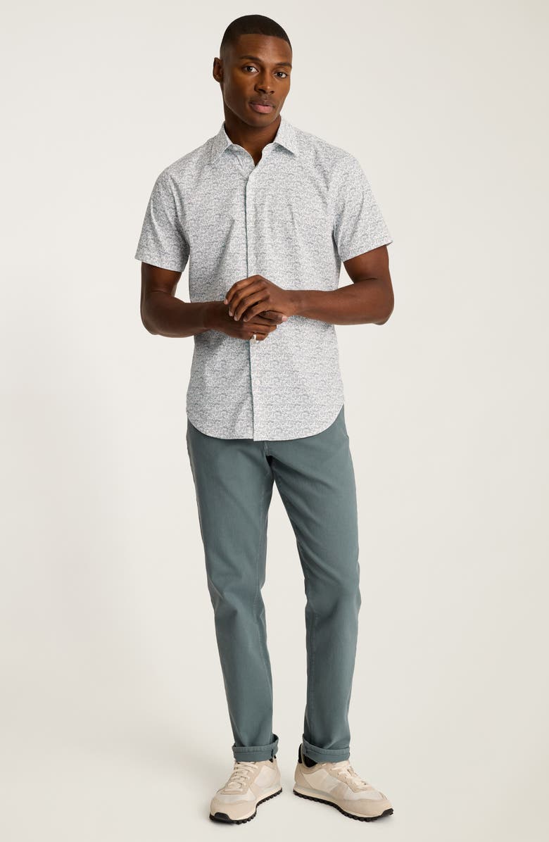 Bonobos Tech Performance Short Sleeve Button-Up Shirt, Alternate, color, 