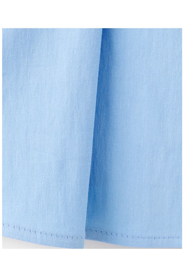 Fitted Short Sleeve Button-Up Shirt, Alternate, color, SKY BLUE
