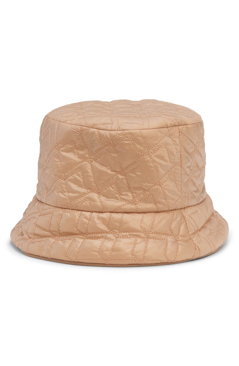 Moncler Archive DNA Reversible Bucket Hat, Alternate, color, Neutral