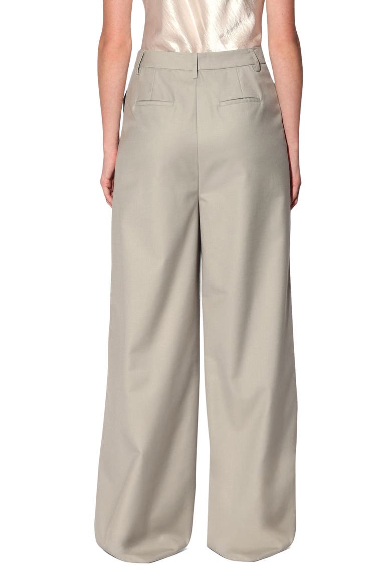 Casper Wide Leg Trousers, Alternate, color, PALE SAGE