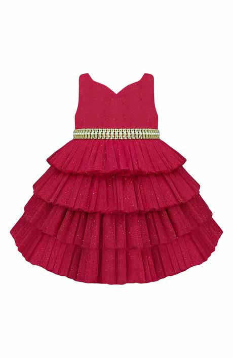 AMERICAN PRINCESS Tiered Mesh Party Dress