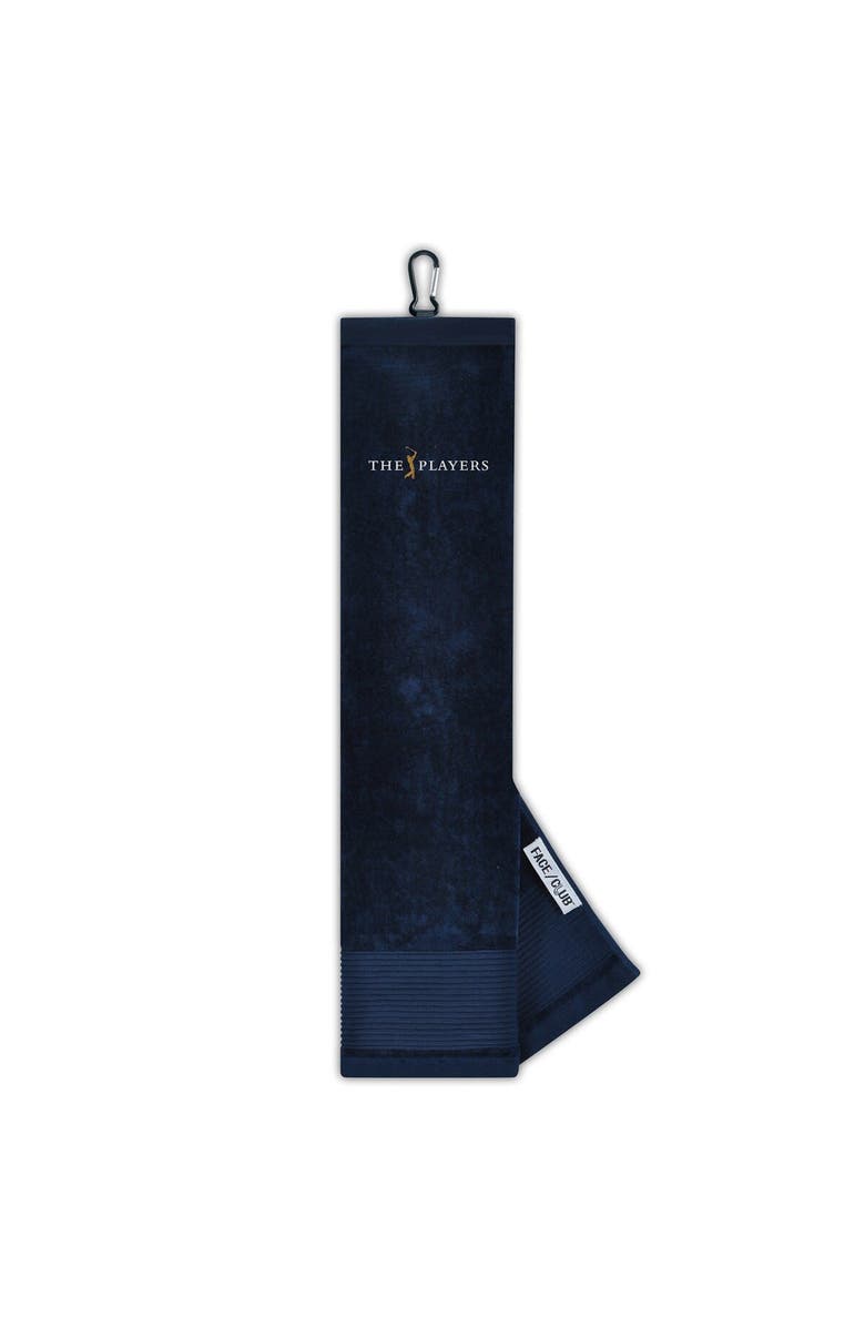 WINCRAFT Blue THE PLAYERS 16'' x 24'' Tri-Fold Golf Towel, Main, color, Blue