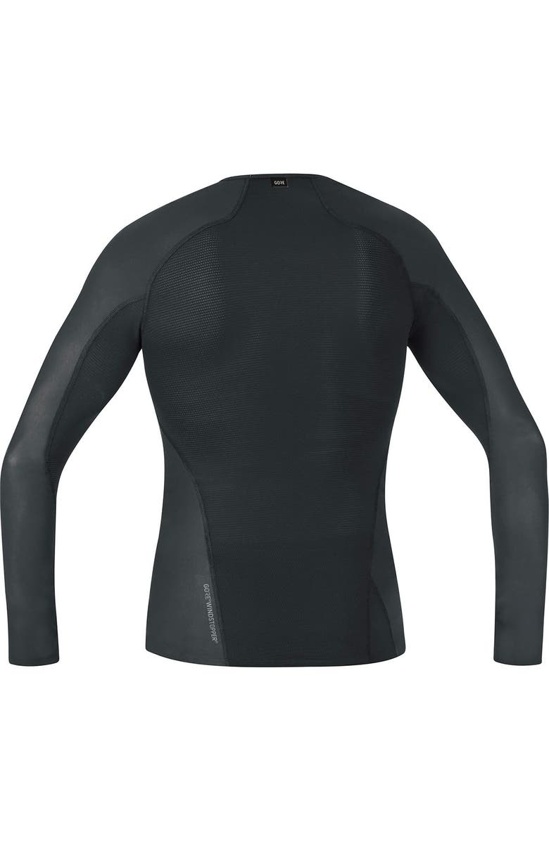 GOREWEAR Windstopper Base Layer Long Sleeve Shirt - Men's, Alternate, color, Black