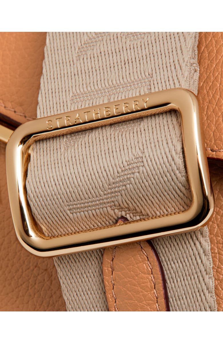 Strathberry Mosaic Leather Camera Crossbody Bag, Alternate, color,