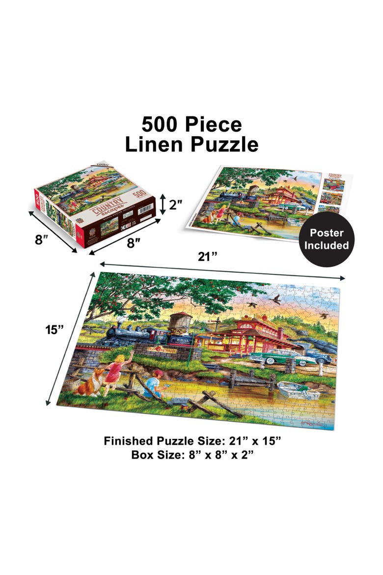 Apple Express 500 Piece Jigsaw Puzzle, Alternate, color, Multicolor