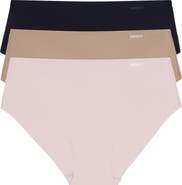 DKNY Litewear Cut Anywear 3-Pack Hipster Panties