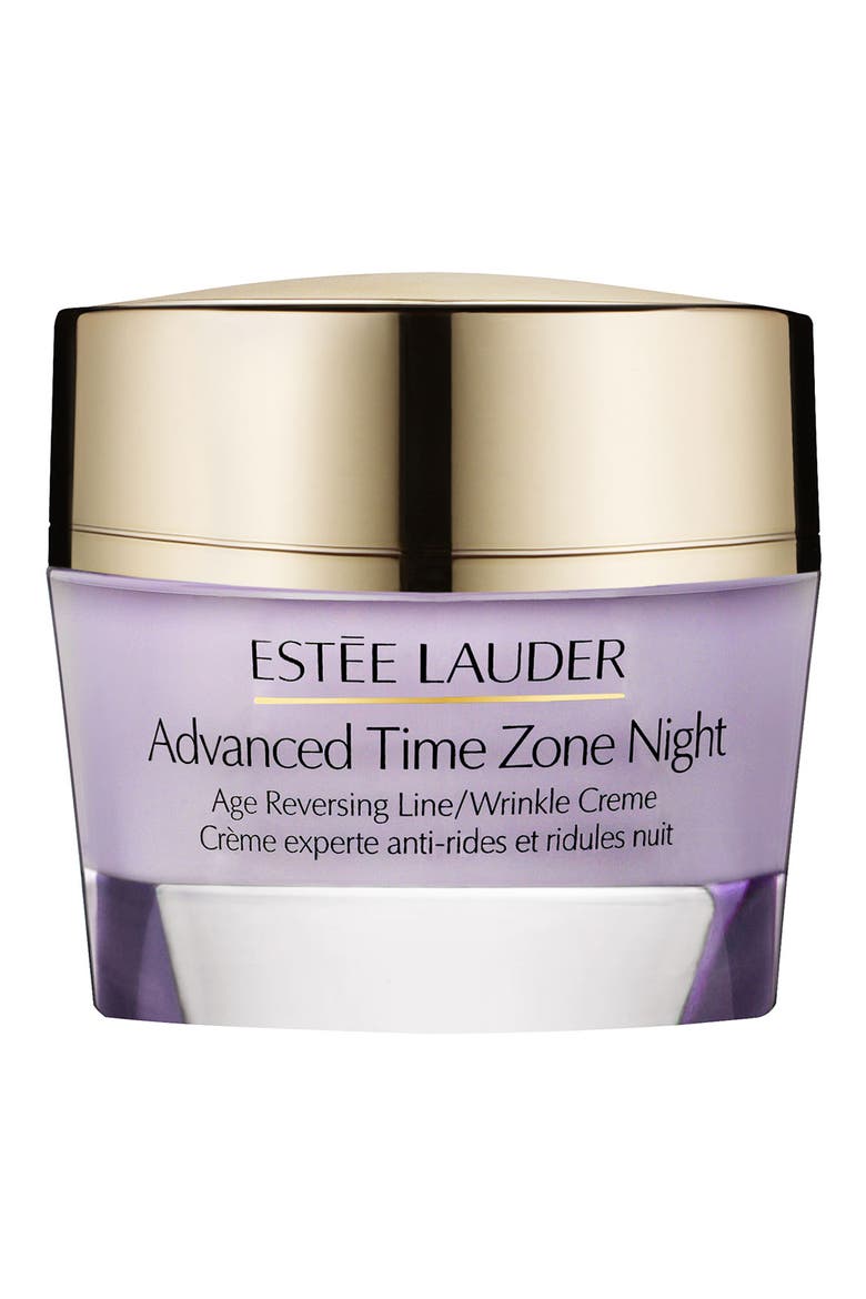 Advanced Time Zone Night Age Reversing Line/Wrinkle Creme, Main, color, NO COLOR