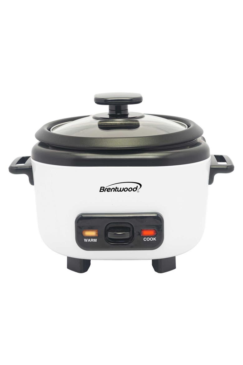 6-Cups Cooked Rice Cooker, Main, color, White