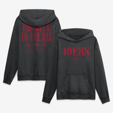 Men's Fanatics Black San Francisco 49ers Relaxed Intense Rivalry French Terry Hoodie