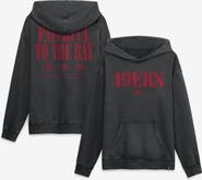 FANATICS Men's Fanatics Black San Francisco 49ers Relaxed Intense Rivalry French Terry Hoodie