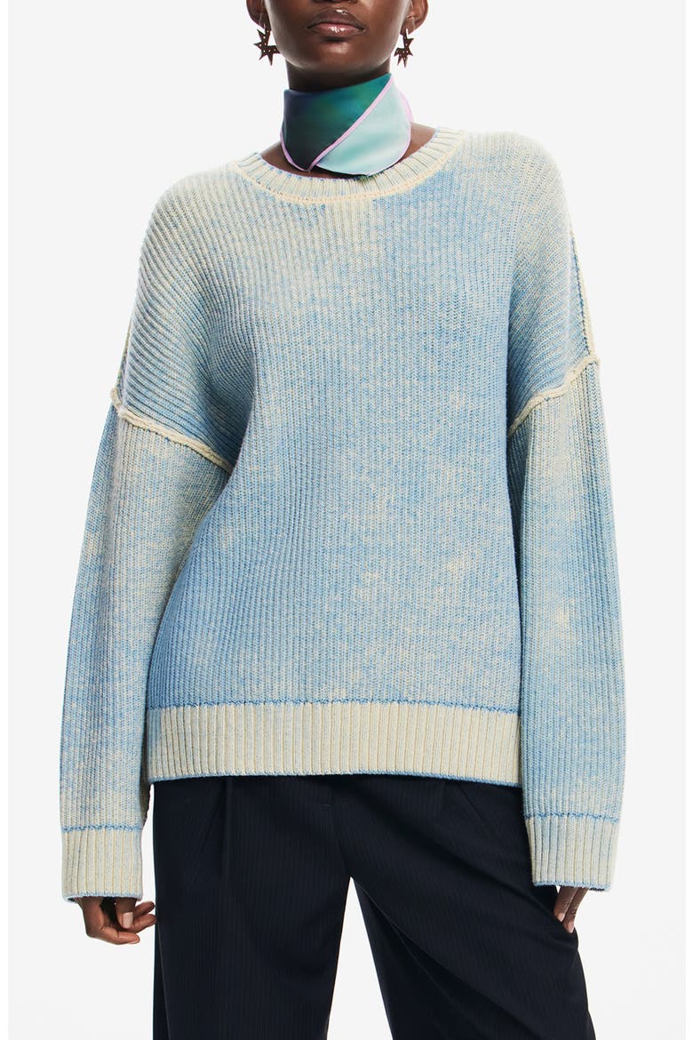 Vancouver Crewneck Sweater, Main, color, BLUE