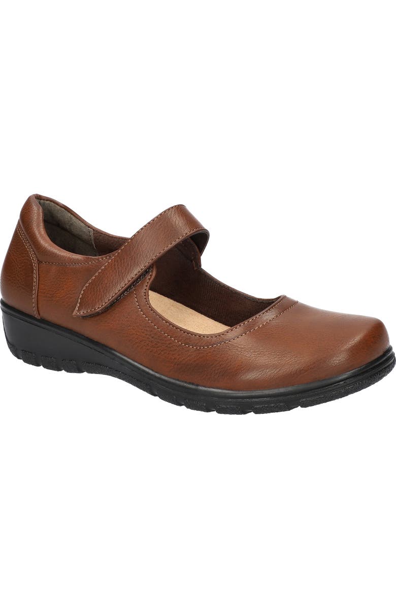 EASY STREET Archer Mary Jane Flat, Main, color, Tan