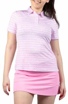 TailorByrd Martini Glass Print Polo