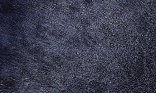 Zodax Rutbeek Genuine Calf Hair Throw Pillow In Blue