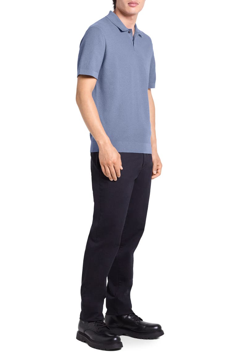 Soris Polo Sweater, Alternate, color, DUSK BLUE