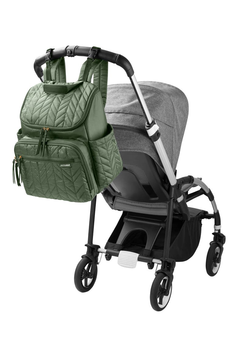Forma Diaper Backpack, Alternate, color, GREEN