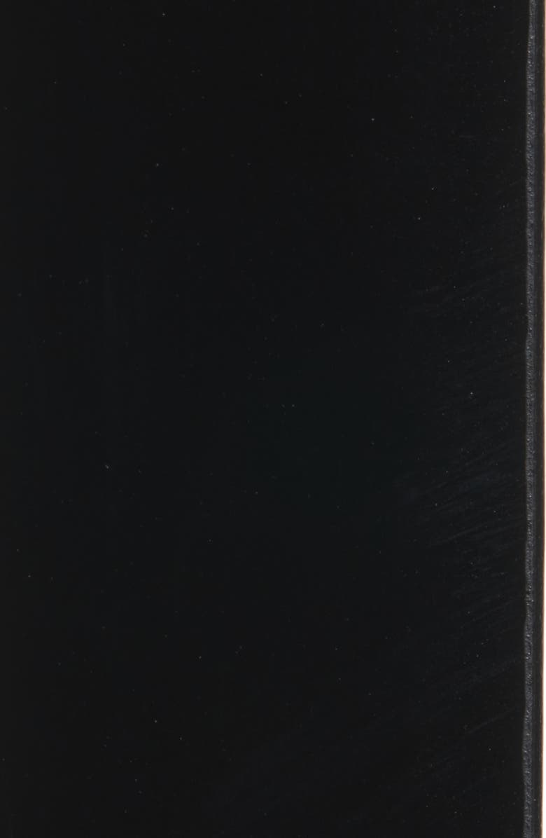 Vince Spazzolato Leather Belt, Alternate, color, Black / Palladium