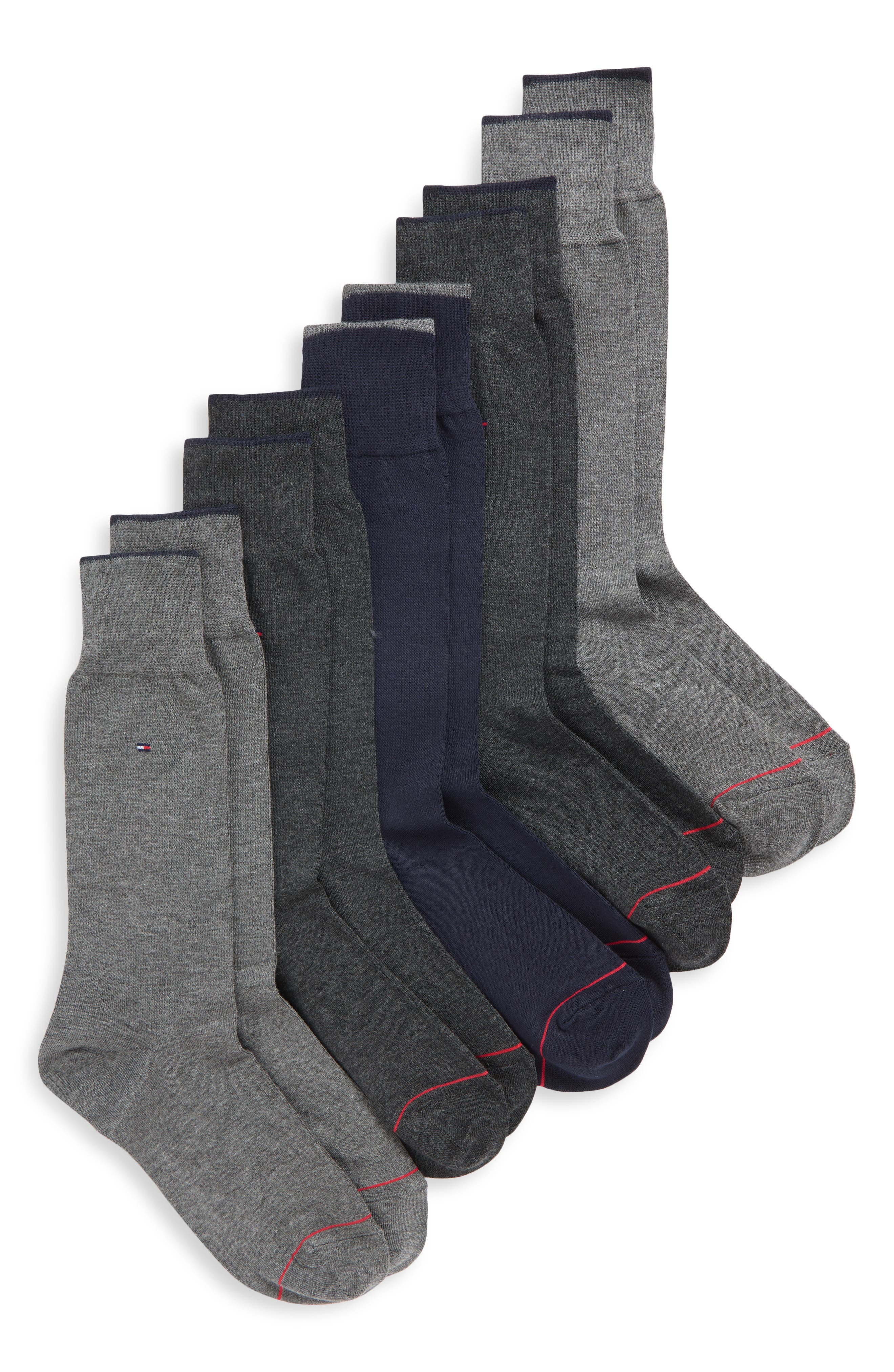 Tommy Hilfiger 5-Pack Assorted Dress Socks