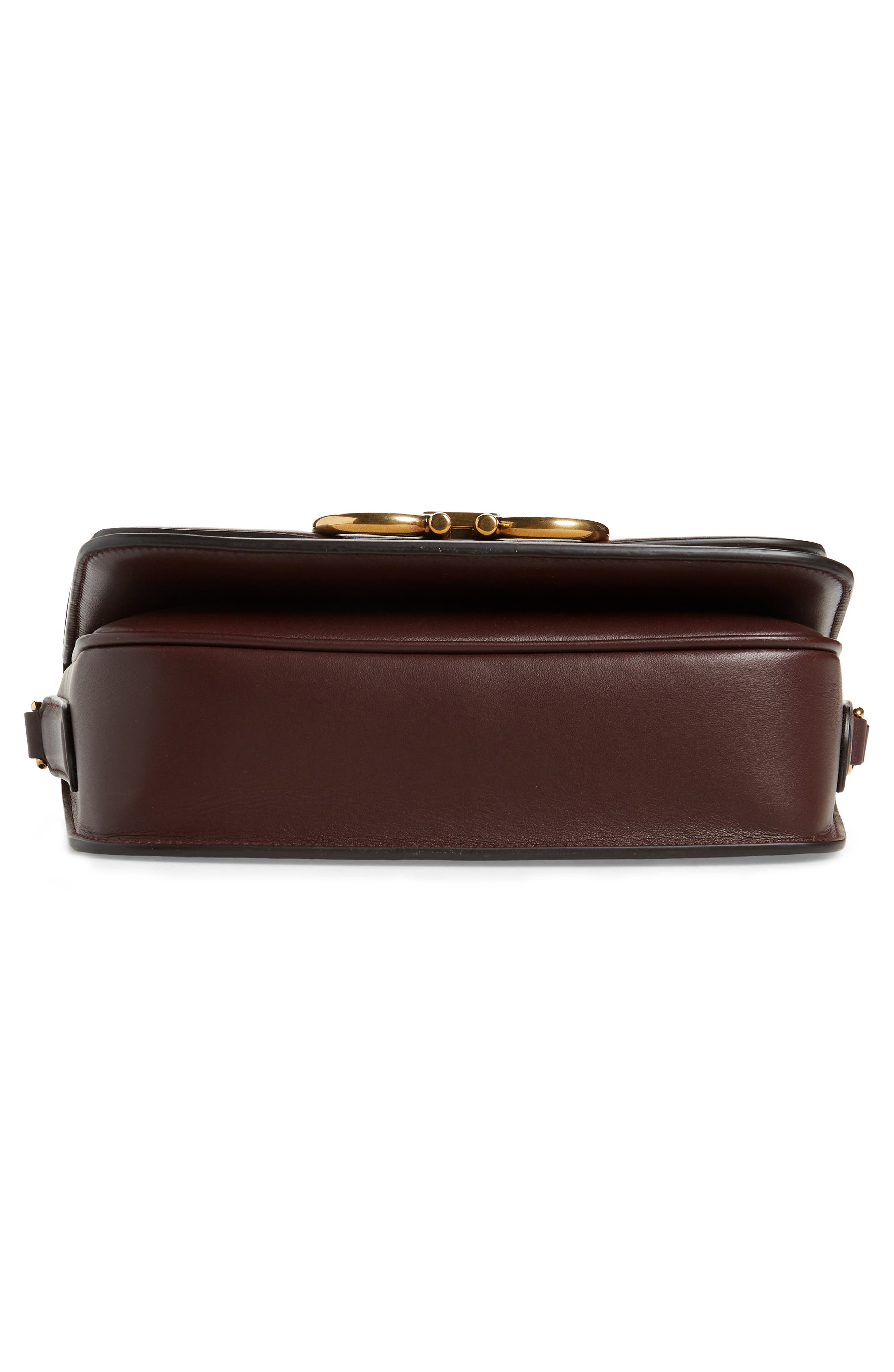 FERRAGAMO Trapezio Canvas & Leather Crossbody Bag, Alternate, color, 