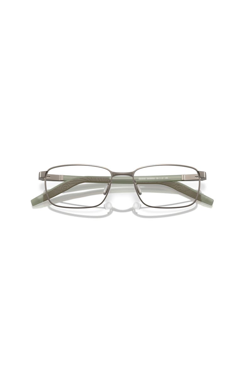 Costa 55mm Rectangle optical glasses, Alternate, color, Silver