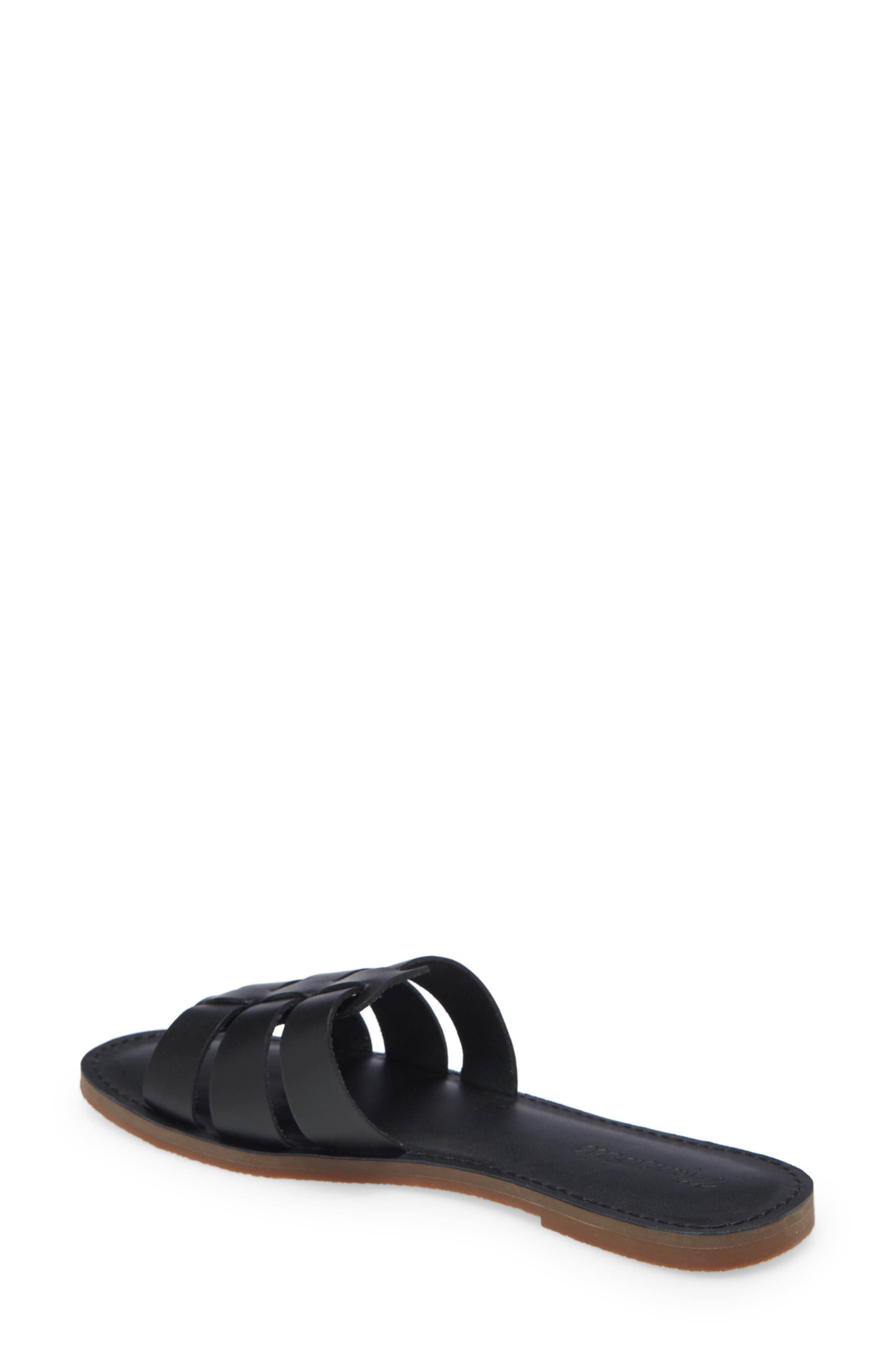 Madewell The Boardwalk Fisherman Slide Sandal, Alternate, color, 
