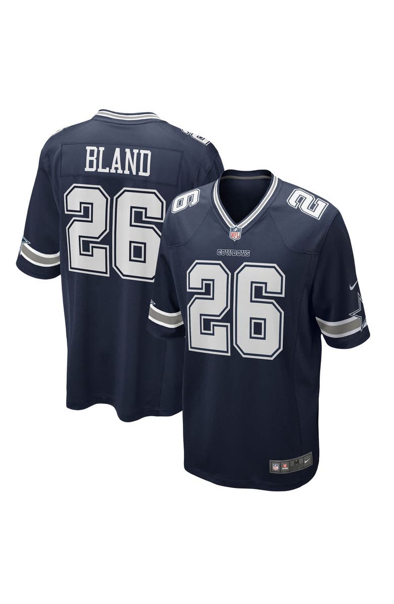 Nike Men's Nike DaRon Bland Navy Dallas Cowboys Game Jersey, Main, color, Navy