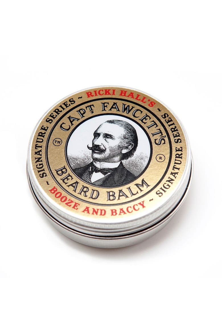 Ricki Hall's Booze & Baccy Beard Balm, Main, color, Beard Balm