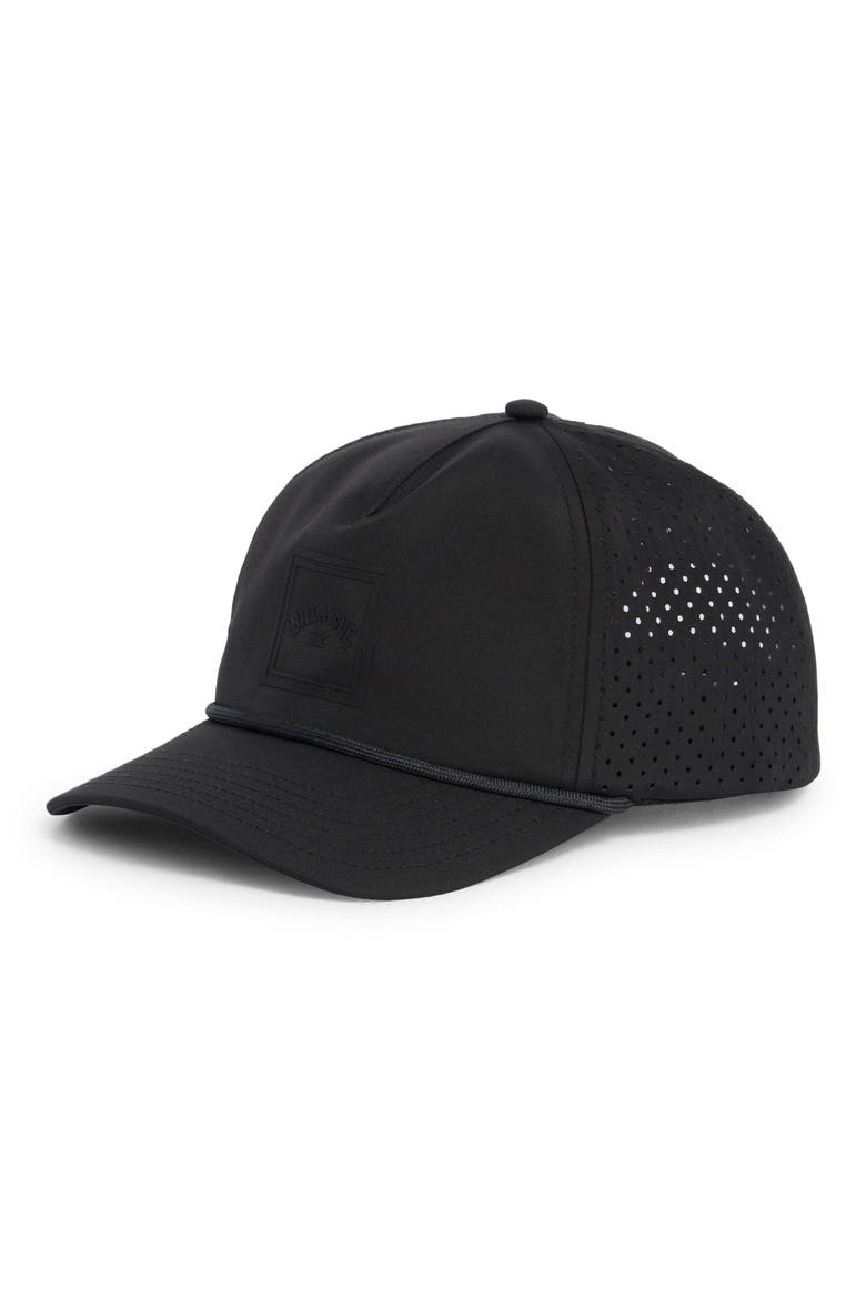 Heavy Lift Trucker Baseball Cap, Main, color, RAVEN