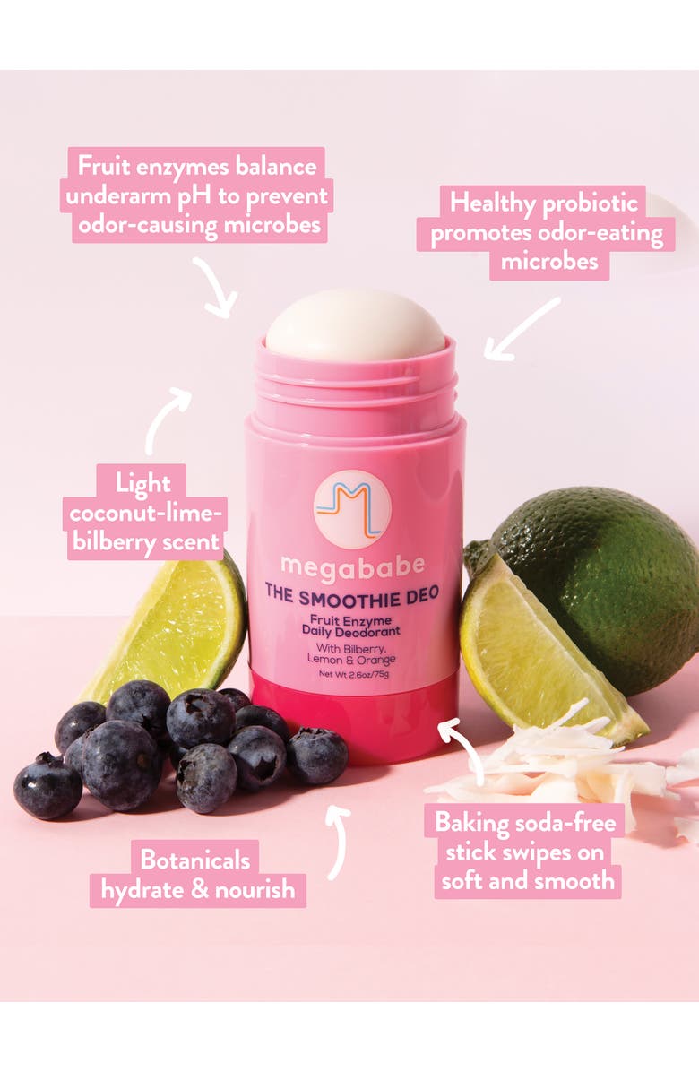 Megababe The Smoothie Deo Aluminum-Free Deodorant, Alternate, color, 