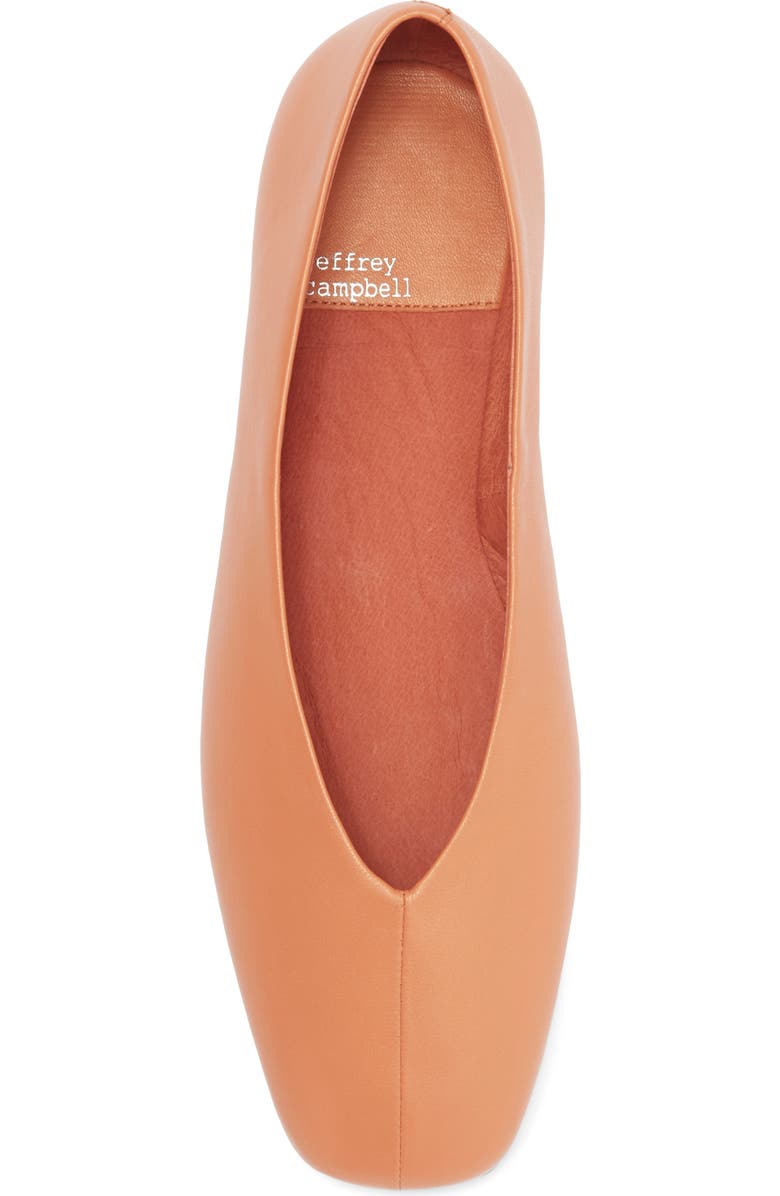 Jeffrey Campbell Fathom Flat, Alternate, color, Coral