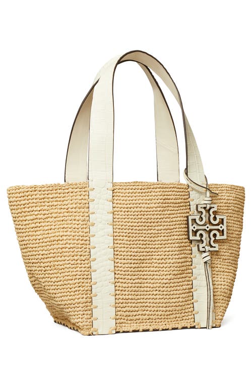 Tory Burch Small Straw Tote Bag