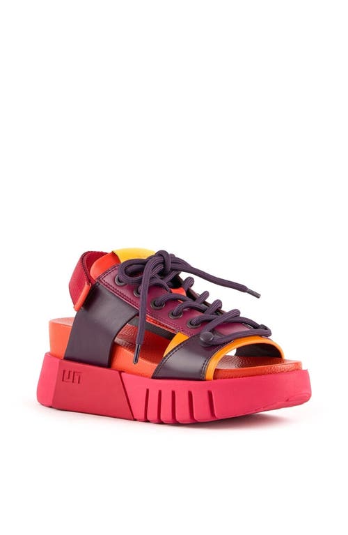 United Nude Delta Sporty Sandals In Red