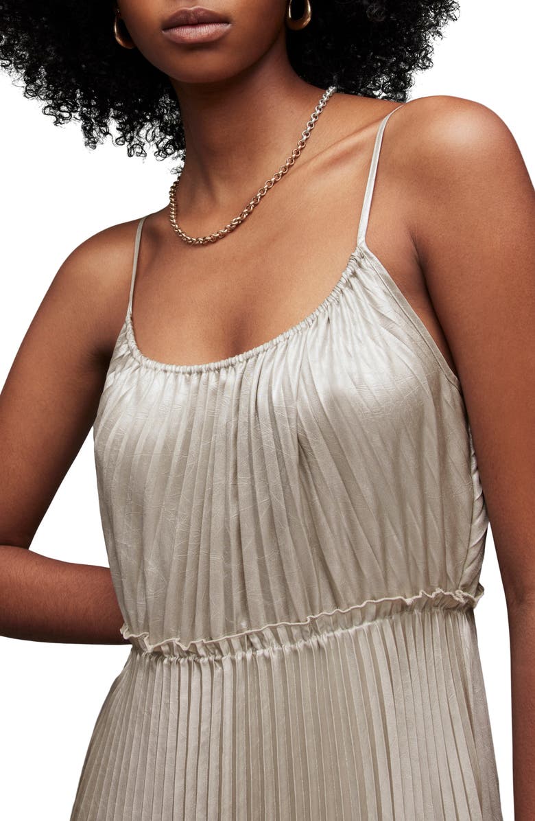 AllSaints Silvi Two-Piece Sweater & Slipdress, Alternate, color,