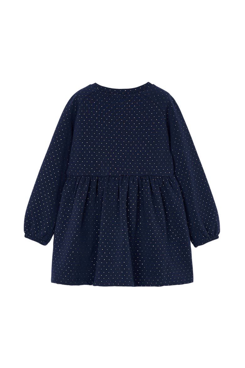 Fleece Dress with Handbag, Alternate, color, Navy