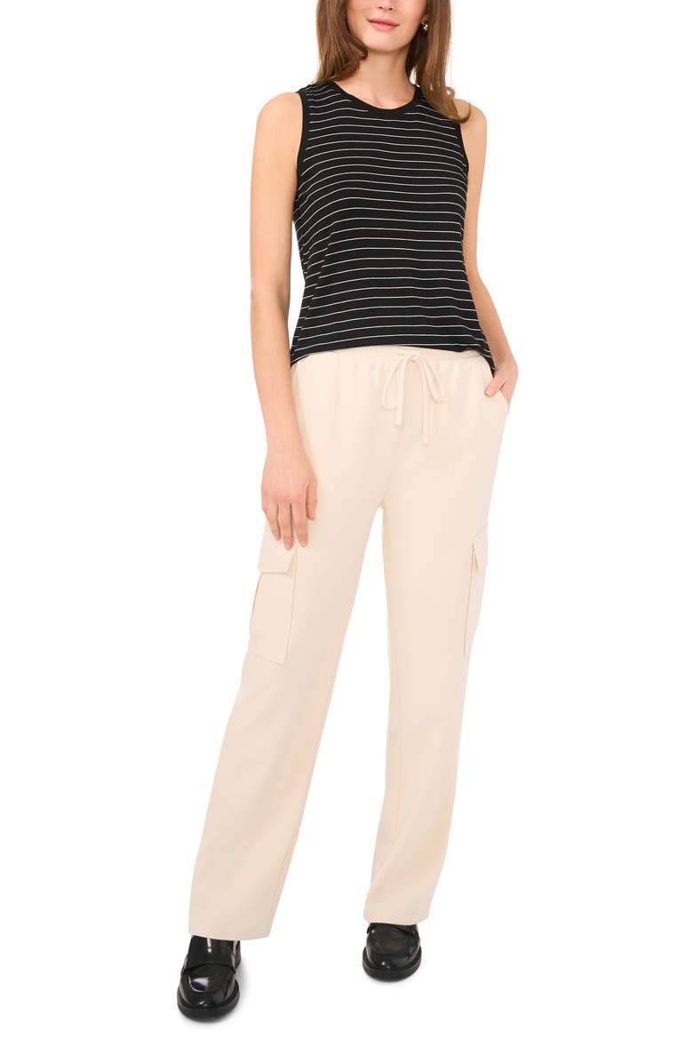 Back Keyhole Tank, Alternate, color, BLACK/WHITE MINI STRIPE