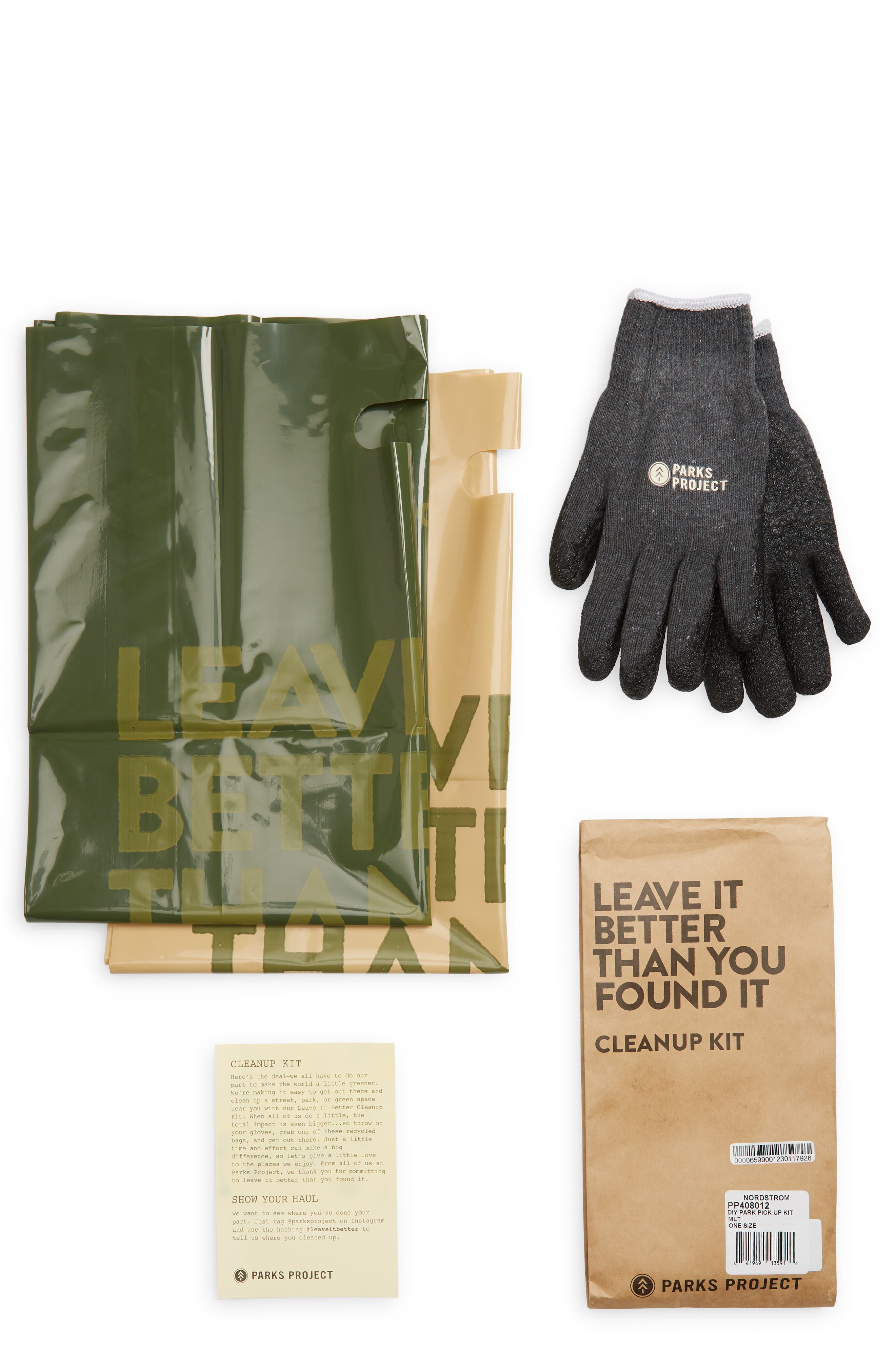 Parks Project DIY Park Cleanup Kit, Main, color, 