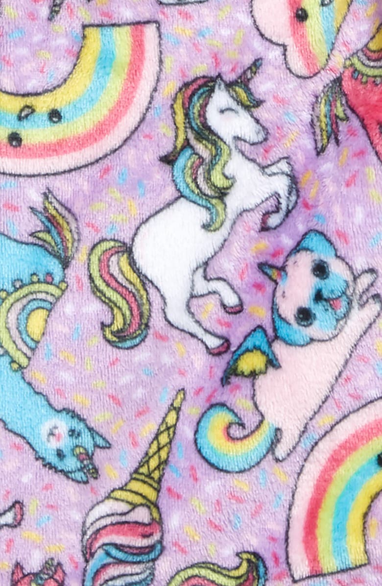 Candy Pink Rainbow Carnival Robe, Alternate, color,