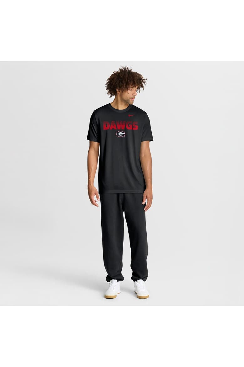 Men's Nike Black Georgia Bulldogs Primetime Legend Kinetic Mantra Dri-FIT T-Shirt, Alternate, color, Black