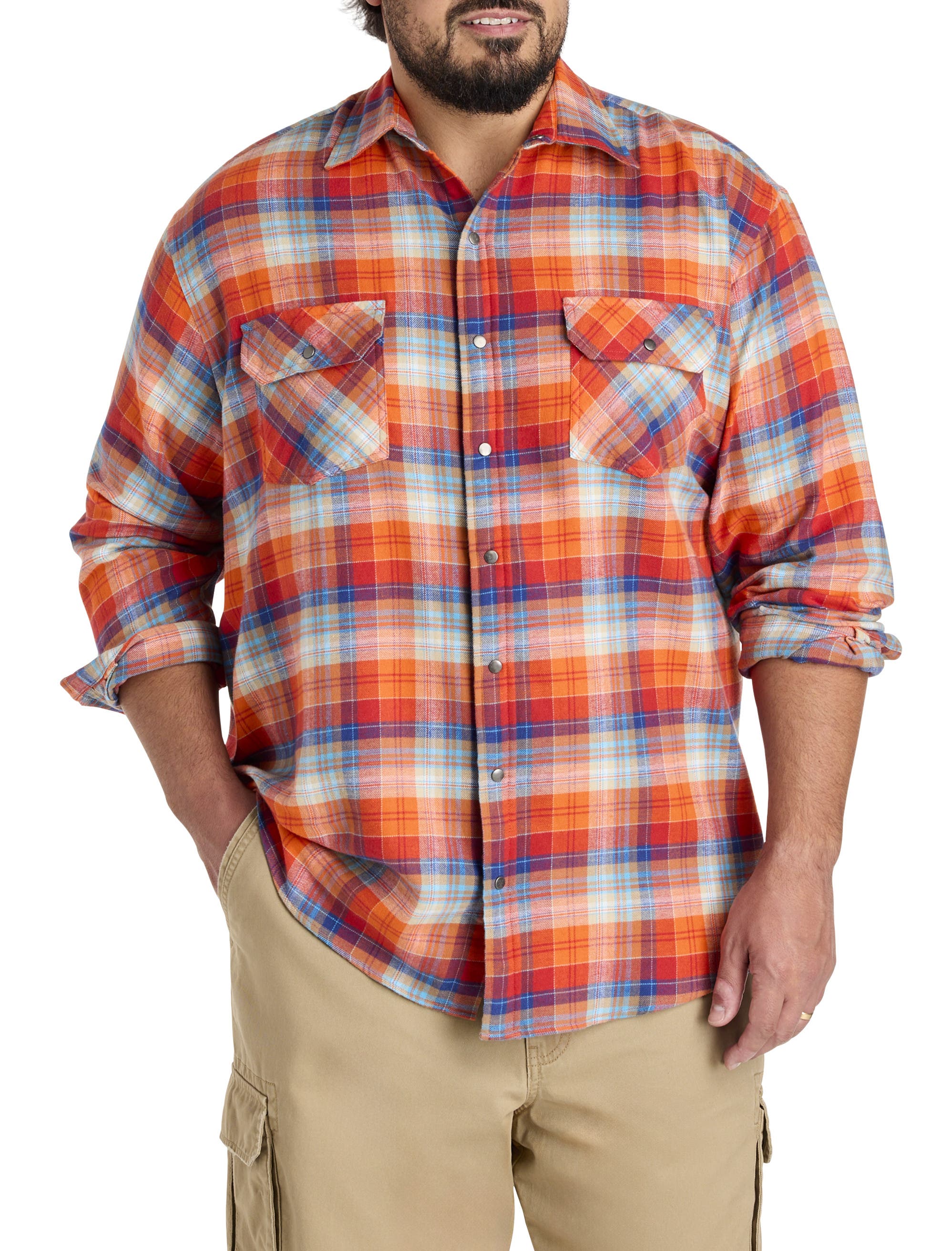 selected RED ORANGE