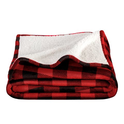 Reversible Plush Fleece Blanket