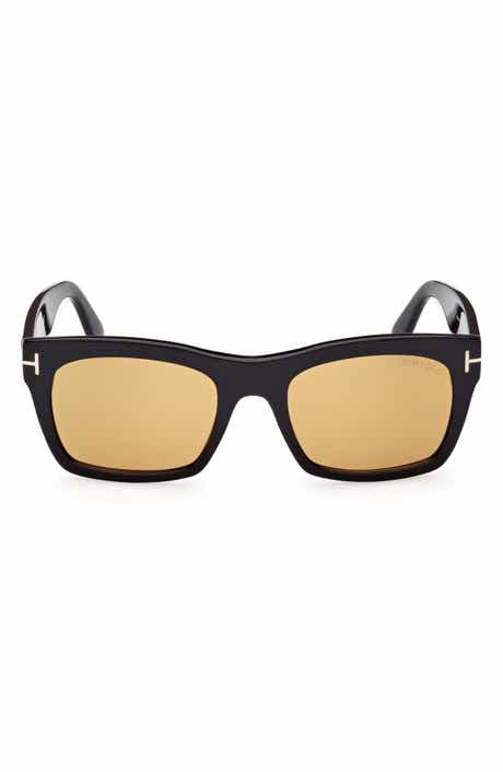 TOM FORD Nico 56mm Square Sunglasses
