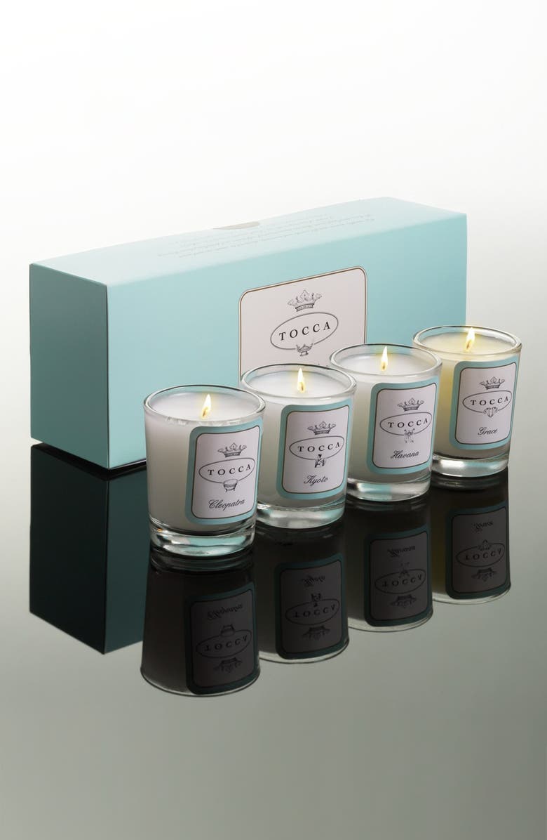 TOCCA 'Candele da Viaggio' Travel Votive Set, Alternate, color, 