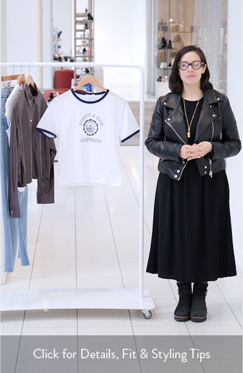 California Emblem Graphic Ringer T-Shirt, sales video thumbnail