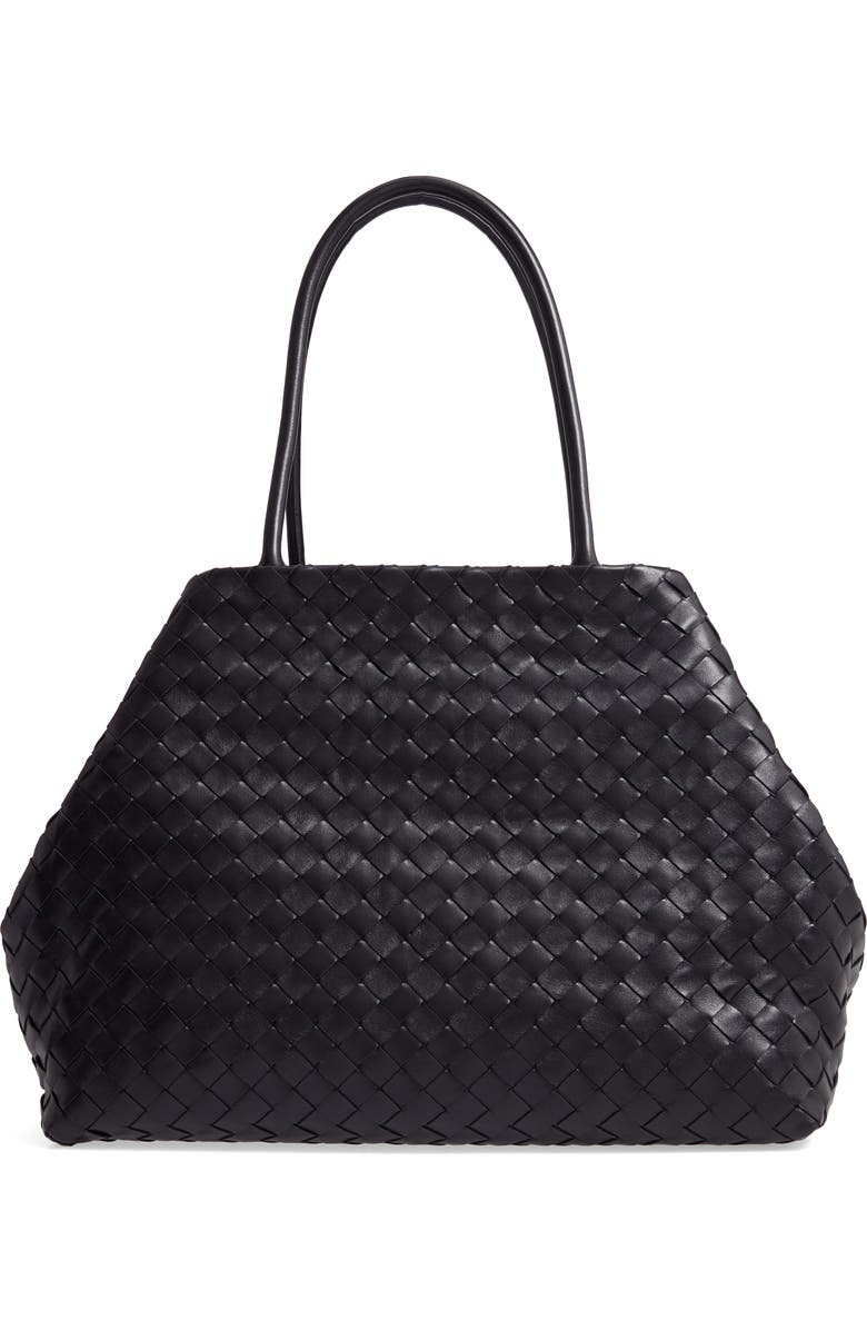 Bottega Veneta Intrecciato Leather Shoulder Tote, Alternate, color,