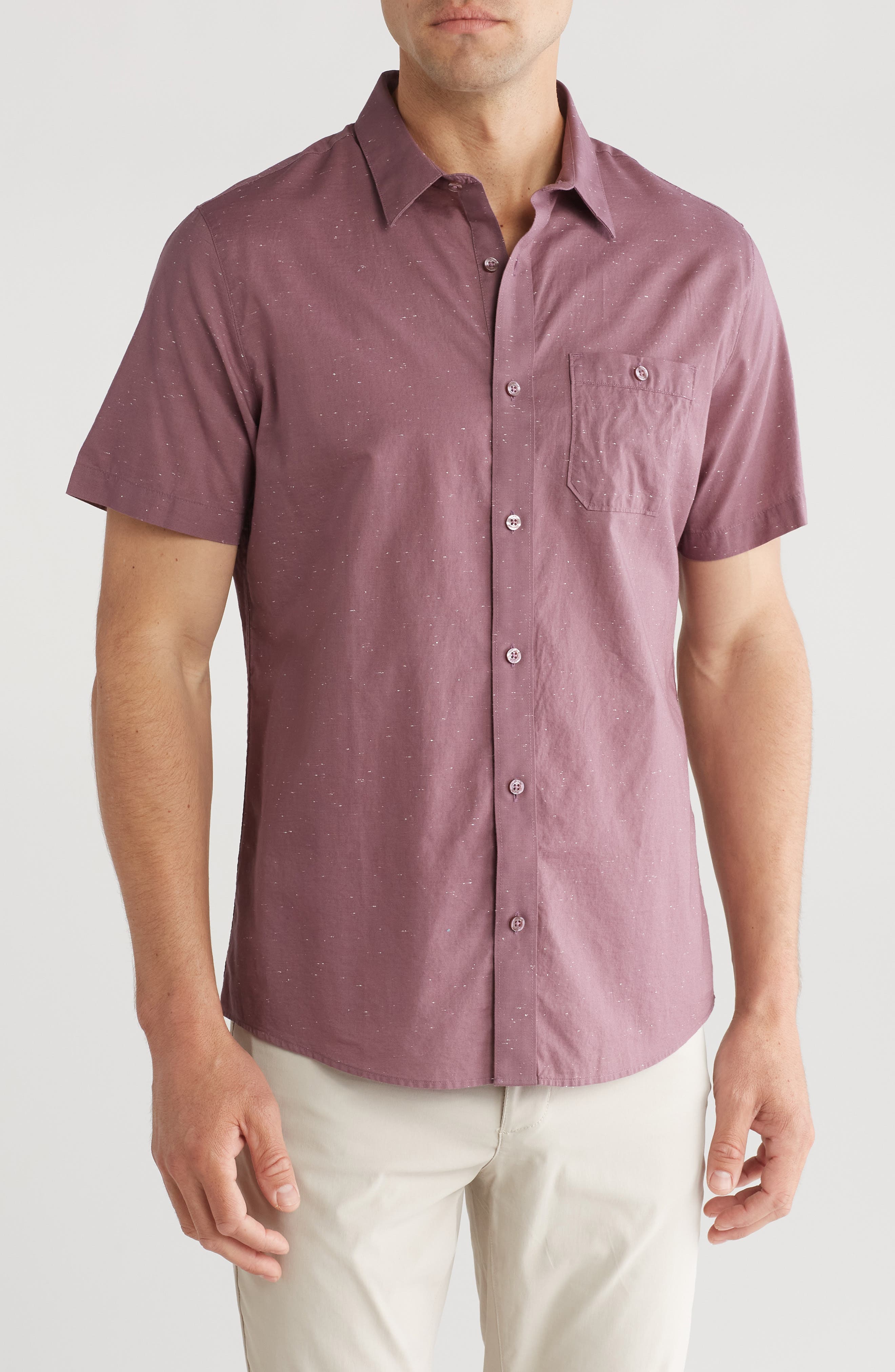 TravisMathew Studebaker Regular Fit Short Sleeve Shirt