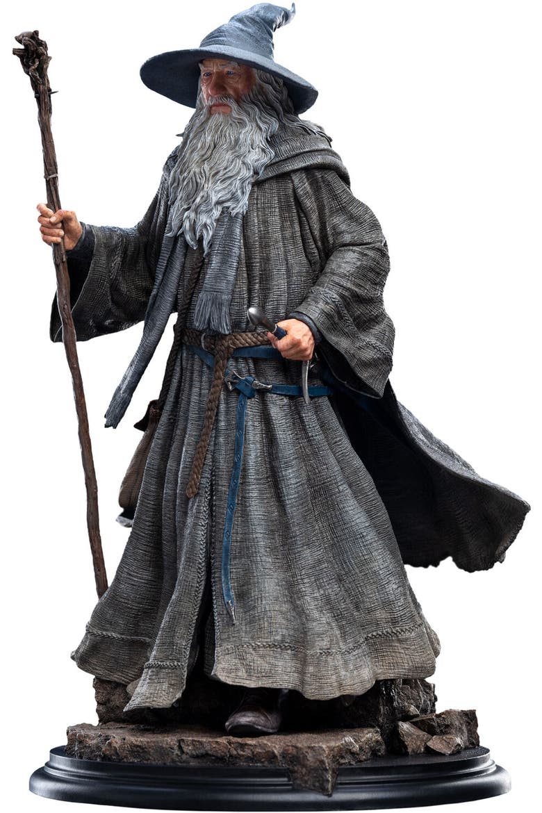 Lord Of The Rings Gandalf The Grey Pilgrim Statue, Alternate, color, Multicolor