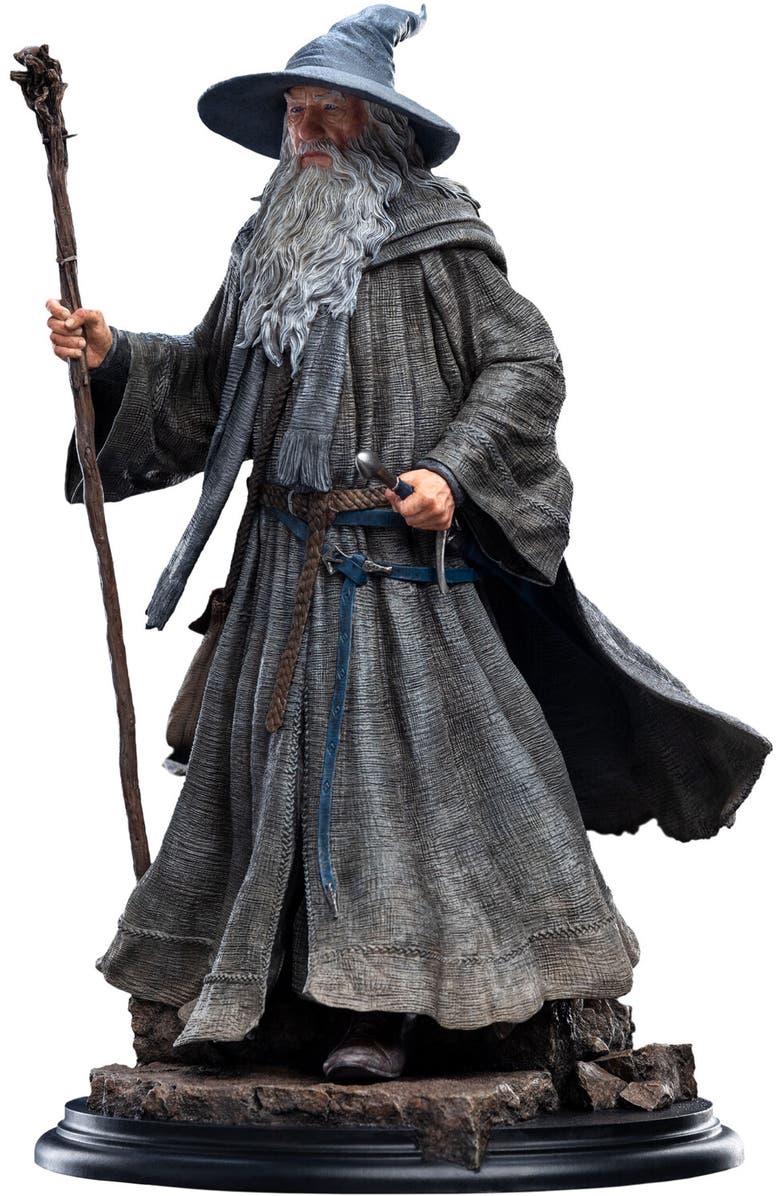 Weta Workshop Lord Of The Rings Gandalf The Grey Pilgrim Statue, Alternate, color, 