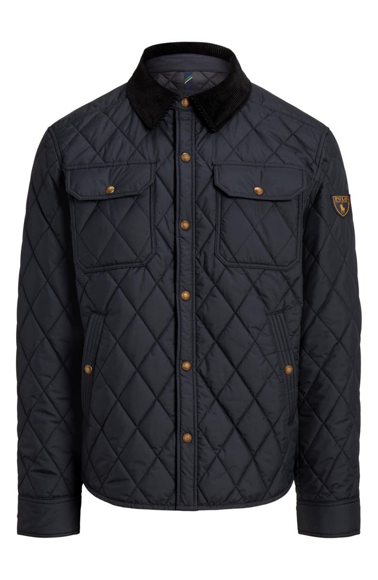 Polo Ralph Lauren Brentford Quilted Shirt Jacket, Alternate, color, 